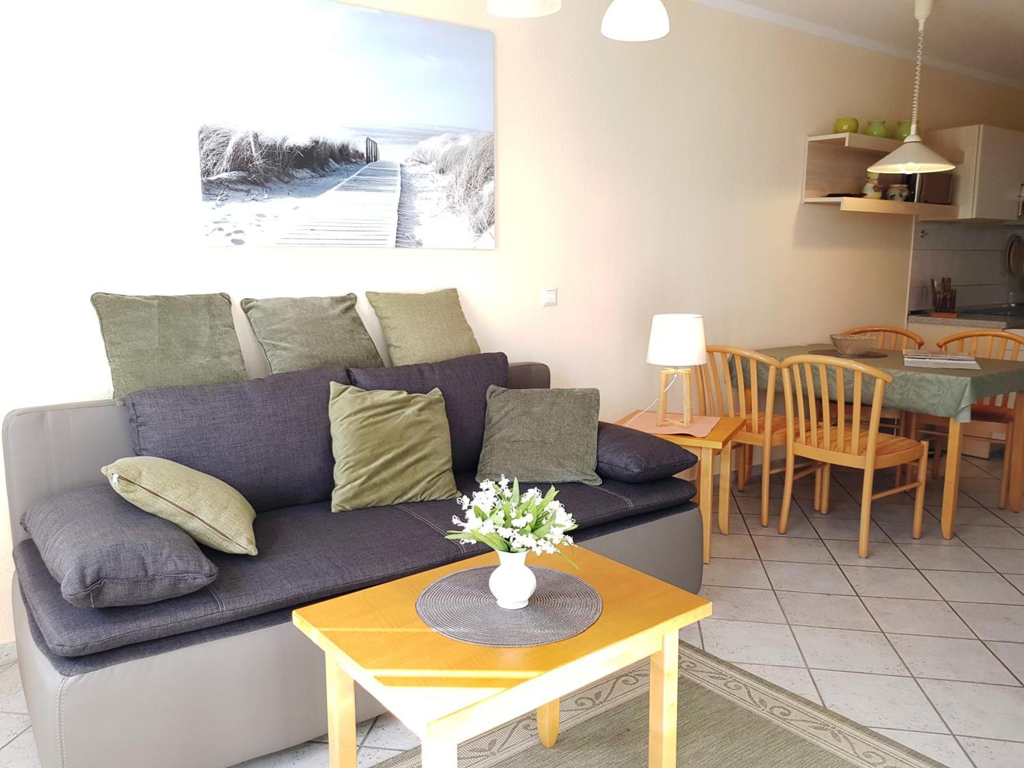 2 Raum Wohnung Morgensonne Mit Balkon Sellin Kültér fotó