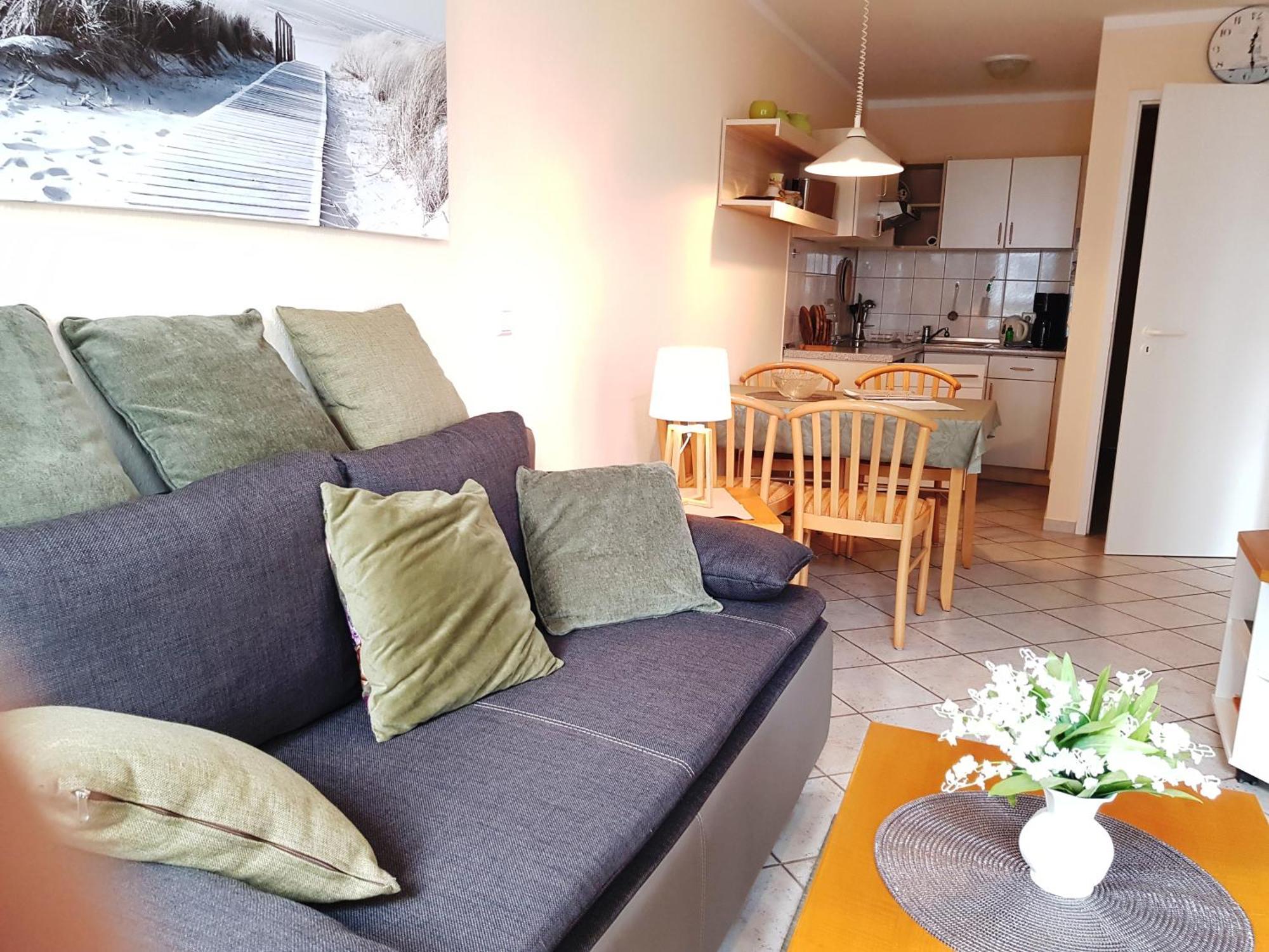 2 Raum Wohnung Morgensonne Mit Balkon Sellin Kültér fotó