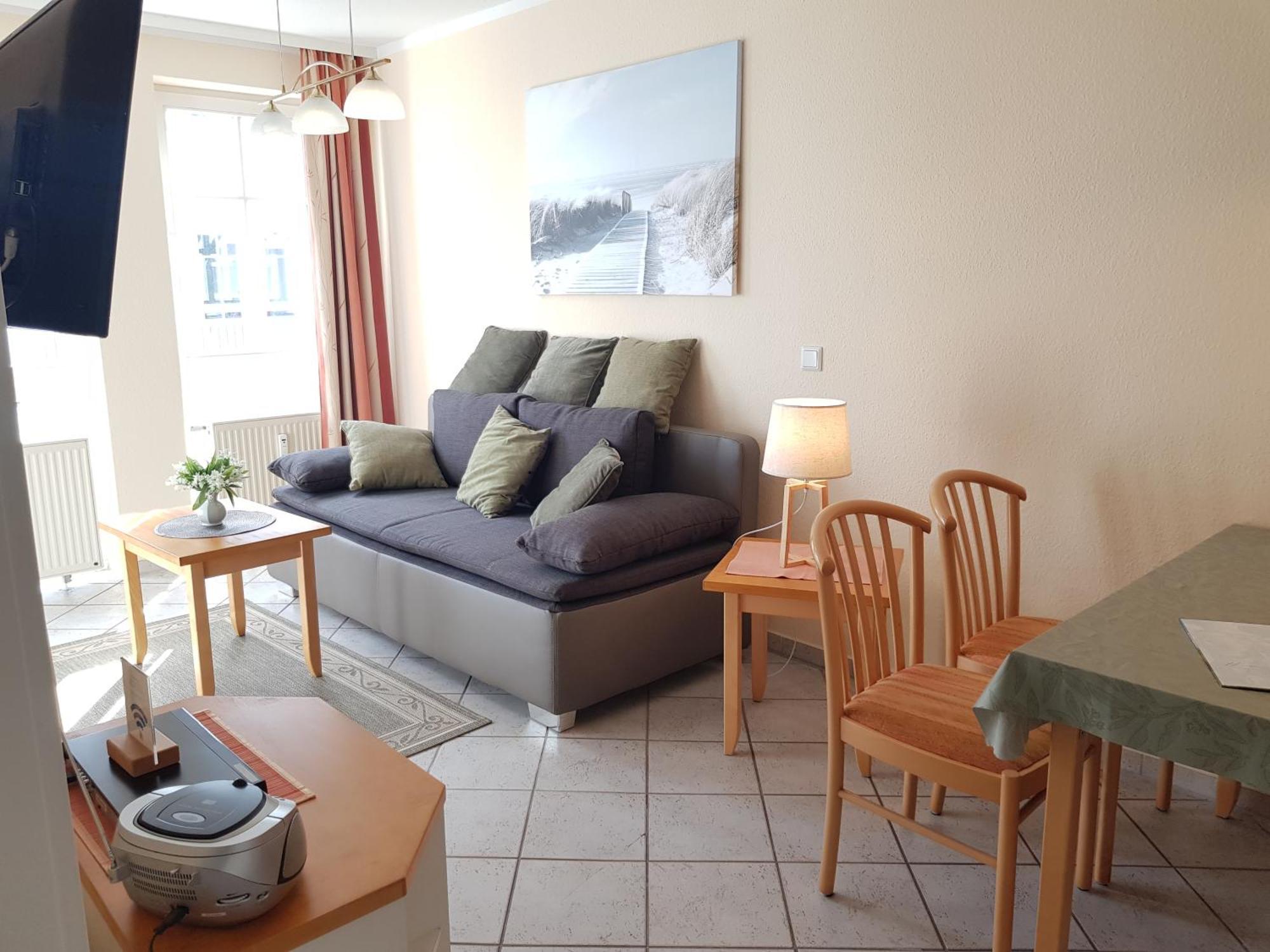 2 Raum Wohnung Morgensonne Mit Balkon Sellin Kültér fotó