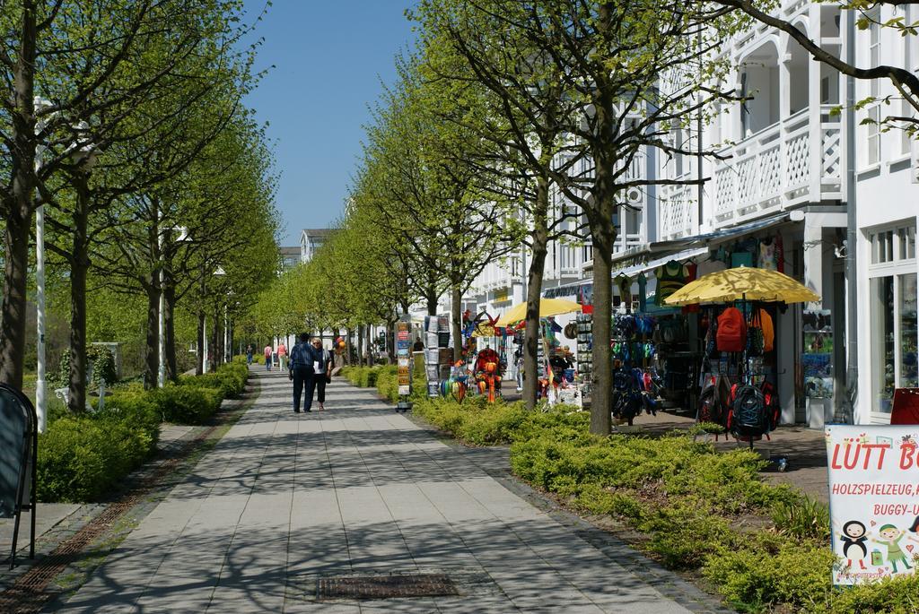 2 Raum Wohnung Morgensonne Mit Balkon Sellin Kültér fotó
